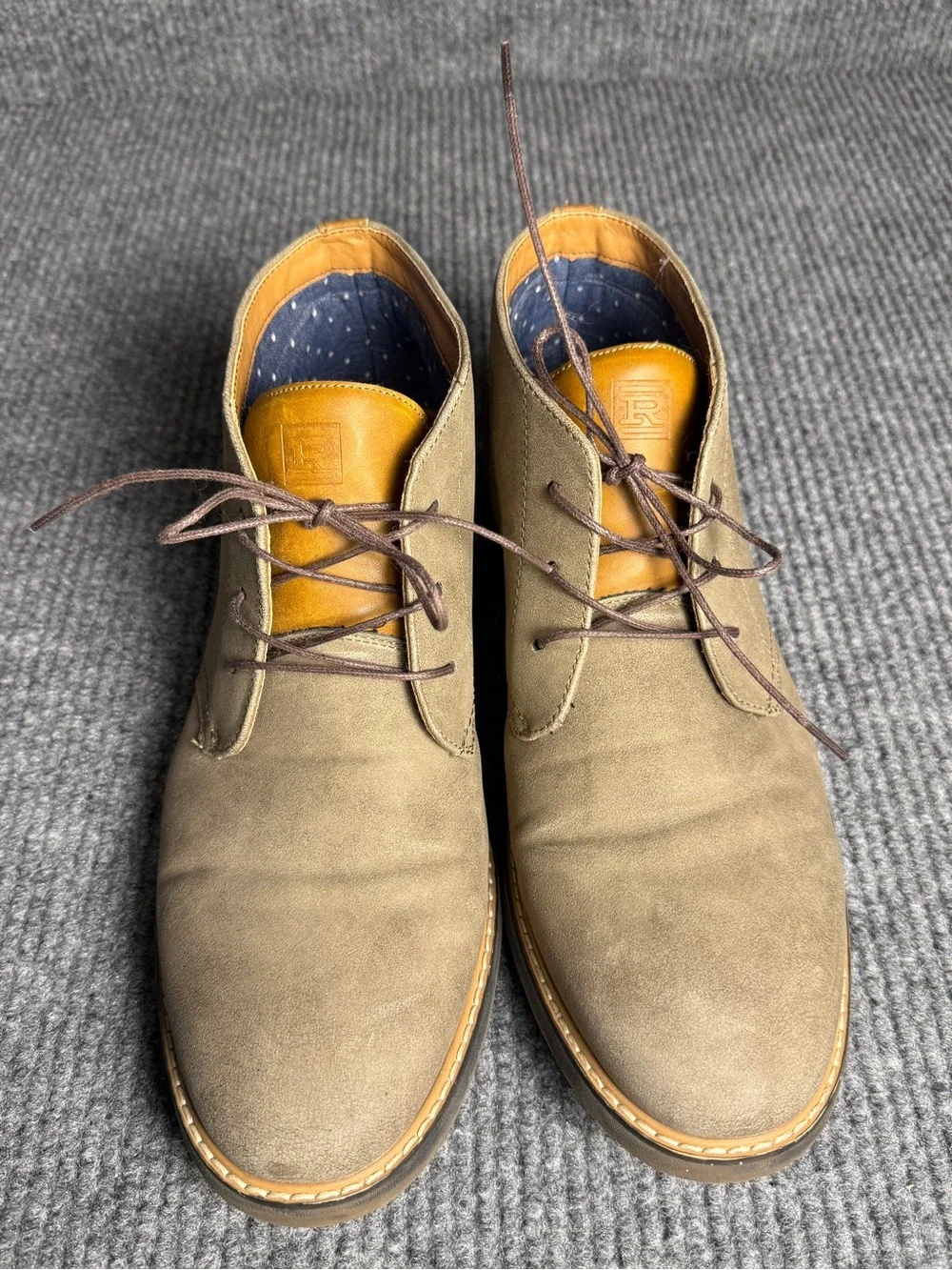 Hawker Rye Men's Tan Chukka Boots - Classic Casual Style Size 11.5
